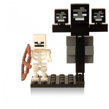 OLEKU Compatible legoings Single Sale DIY Bricks Style mini Zombie Steve Model Building Blocks Minecrafted Bricks figures Toys