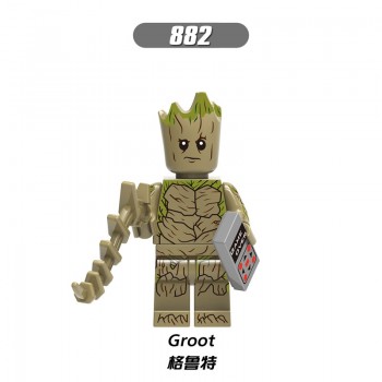Marvel Avengers 3 Figures Super Heroes Infinity War Observer Yellow Jacket Stan Lee Building Blocks Bricks Toys Christmas Gifts
