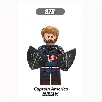 Marvel Avengers 3 Figures Super Heroes Infinity War Observer Yellow Jacket Stan Lee Building Blocks Bricks Toys Christmas Gifts