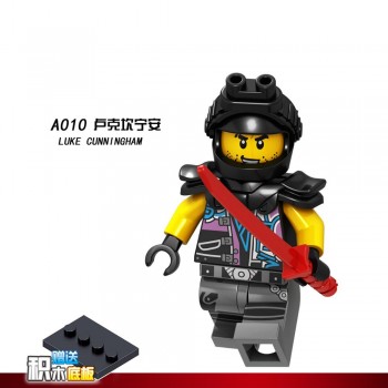 legoing Ninjagoes Figures Ninja Movie Master Wu Jie Kai Lloyd Card Run Snake kIDS Toys Ninjagoes Hotsale Building Blocks Bricks