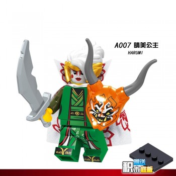 legoing Ninjagoes Figures Ninja Movie Master Wu Jie Kai Lloyd Card Run Snake kIDS Toys Ninjagoes Hotsale Building Blocks Bricks