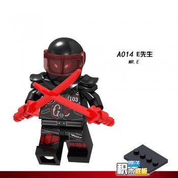 legoing Ninjagoes Figures Ninja Movie Master Wu Jie Kai Lloyd Card Run Snake kIDS Toys Ninjagoes Hotsale Building Blocks Bricks
