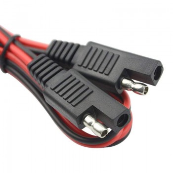 4pcs SAE to SAE Extension Cable Wire Quick Disconnect Connector For Car Motorcycle XR657
