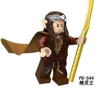For legoing Lord of the Rings Bilbo Baggins Figures Dwarf Uruk Hais Orc Azog Yazneg Bombur Model Building Blocks Bricks Toys