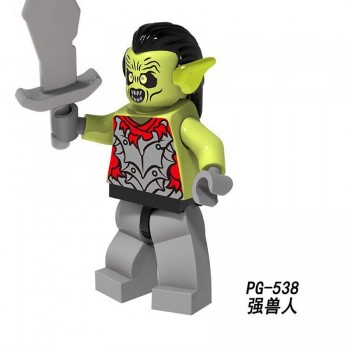 For legoing Lord of the Rings Bilbo Baggins Figures Dwarf Uruk Hais Orc Azog Yazneg Bombur Model Building Blocks Bricks Toys