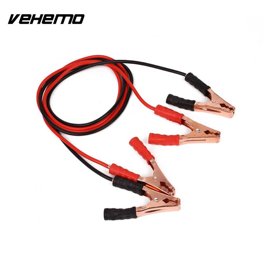 VEHEMO 2.2M 500AMP Emergency Battery Cables Car Jumper Wire Line lgnition Power Booster