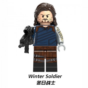For Legoing Marvel Super Heroes Infinity War Thor Scarlet Witch Winter Soldier Ant-Man Model Building Blocks Bricks Toys Figures