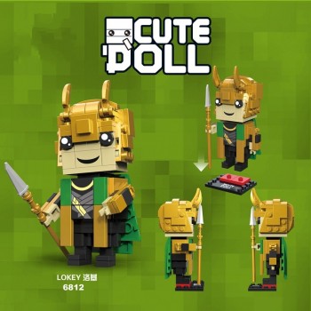 New Brickheadz Avengers 3 Infinity War Marvel Super Hero Brick Heads Ironman Spiderman Building Bocks Headz Kid Toy With Legoing