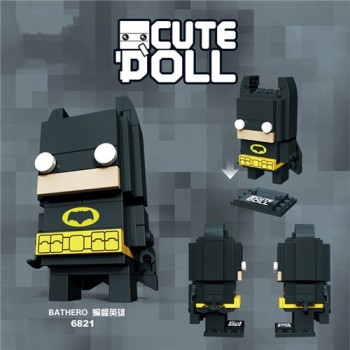 New Brickheadz Avengers 3 Infinity War Marvel Super Hero Brick Heads Ironman Spiderman Building Bocks Headz Kid Toy With Legoing