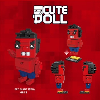 New Brickheadz Avengers 3 Infinity War Marvel Super Hero Brick Heads Ironman Spiderman Building Bocks Headz Kid Toy With Legoing