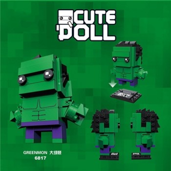 New Brickheadz Avengers 3 Infinity War Marvel Super Hero Brick Heads Ironman Spiderman Building Bocks Headz Kid Toy With Legoing