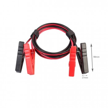 2.5M 400A 5MM Durable Copper Clad Aluminum Car Emergency Ignition Jump Starter Leads Wire Battery Booster Cable