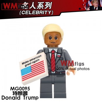 Legoings Movie Stars Famous People Figures Legoings John Rambo Rocky Lara Croft Alpacino Tom Baker Building Blocks Kids Toys