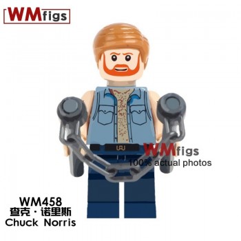 Legoings Movie Stars Famous People Figures Legoings John Rambo Rocky Lara Croft Alpacino Tom Baker Building Blocks Kids Toys