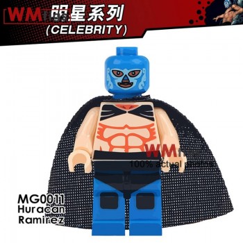 Legoings Movie Stars Famous People Figures Legoings John Rambo Rocky Lara Croft Alpacino Tom Baker Building Blocks Kids Toys