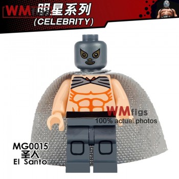 Legoings Movie Stars Famous People Figures Legoings John Rambo Rocky Lara Croft Alpacino Tom Baker Building Blocks Kids Toys