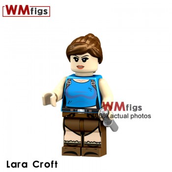 Legoings Movie Stars Famous People Figures Legoings John Rambo Rocky Lara Croft Alpacino Tom Baker Building Blocks Kids Toys