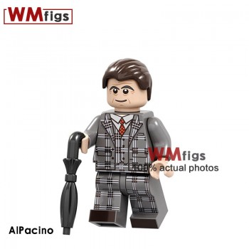 Legoings Movie Stars Famous People Figures Legoings John Rambo Rocky Lara Croft Alpacino Tom Baker Building Blocks Kids Toys
