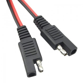 4pcs SAE to SAE Extension Cable Wire Quick Disconnect Connector For Car Motorcycle M8617
