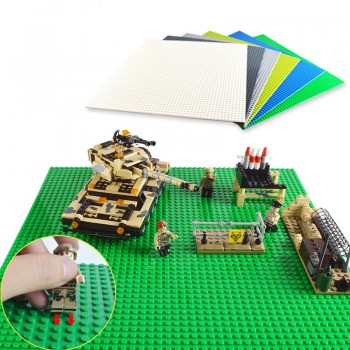 32*32 Dots LegoING City Base Plate for Small Bricks Baseplate Board DIY Building Blocks Sets Parts Educational Toys for Children