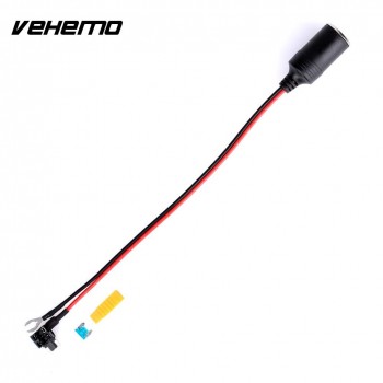 Vehemo Cars Adapter Plug Socket Auto Parts Take Electricity Fuse Cigarette Lighter Seat for Safety Positioning Storage Battery