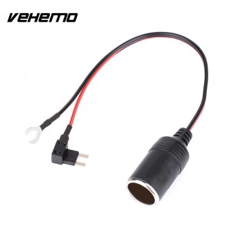 Vehemo Cars Adapter Plug Socket Auto Parts Take Electricity Fuse Cigarette Lighter Seat for Safety Positioning Storage Battery