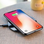 Promotion!! Ultra Slim QI Wireless Charger,Charging Pad,ABS Frame for iPhone X/iPhone 8/8 Plus Galaxy S8/Note 8/S7/S7 Edge Black