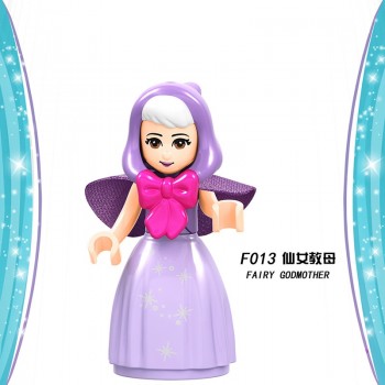 Beauty and The Beast Figures Elsa Mermaid Cinderella Belle princess Compatible LegoINGly Building Blocks Toys Gifts for Children