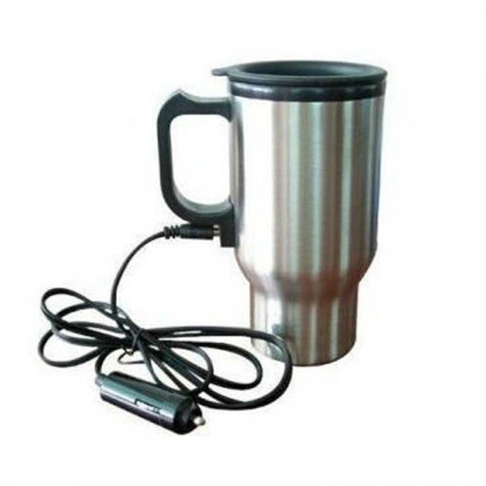 450ml Car Kettle Electric Water Kettle Portable Stainless Steel Cup Thermoses Car Styling