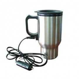 450ml Car Kettle Electric Water Kettle Portable Stainless Steel Cup Thermoses Car Styling