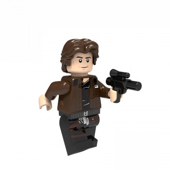 Single Sale StarWars Rey A wing pilot Hoth rebel Max Rebo Han solo Anakin Bricks Model Building Blocks Toys Star wars Figures