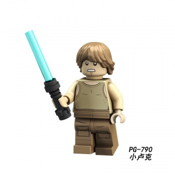 Single Sale StarWars Rey A wing pilot Hoth rebel Max Rebo Han solo Anakin Bricks Model Building Blocks Toys Star wars Figures