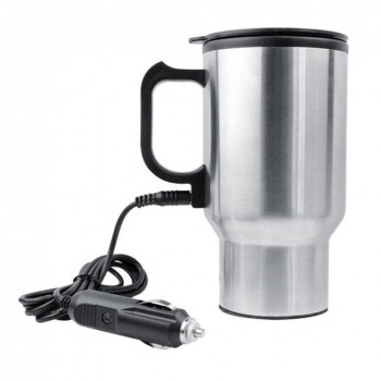 450ml Car Kettle Electric Water Kettle Portable Stainless Steel Cup Thermoses M8617
