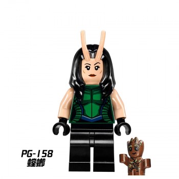 Marvel Super Heroes SpiderMan Wong Nebula Avengers Peter Parker Okoye Winter Soldier Models Building Blocks BrickS Toys Figures
