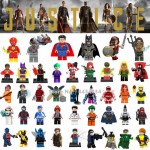 Legoing Super Heroes Figures Toys Superman Wonder Woman The Flash Green Lantern Justice League Blocks Toys Kids Legoings Batman