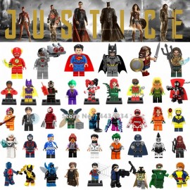 Legoing Super Heroes Figures Toys Superman Wonder Woman The Flash Green Lantern Justice League Blocks Toys Kids Legoings Batman