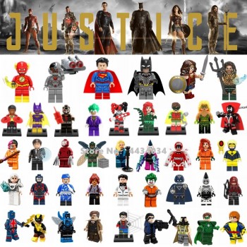 Legoing Super Heroes Figures Toys Superman Wonder Woman The Flash Green Lantern Justice League Blocks Toys Kids Legoings Batman