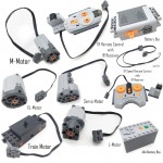 Technical Power Functions Servo Motor Polarity Switch IR Speed Remote Control Receiver Battery Box legoingly technic creator