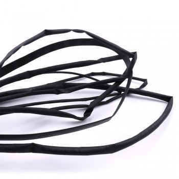 High Quality 6Pcs/Lot 2:1 Black 100cm Heat Shrink Tubing Tube 2mm 3mm 4mm 5mm 6mm 7mm Car Electrical Insulation Cable Kit