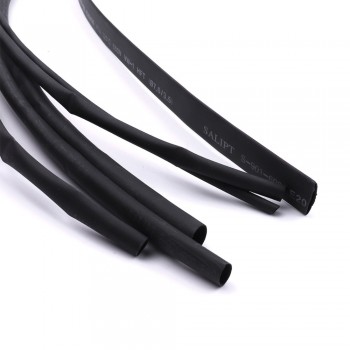 High Quality 6Pcs/Lot 2:1 Black 100cm Heat Shrink Tubing Tube 2mm 3mm 4mm 5mm 6mm 7mm Car Electrical Insulation Cable Kit