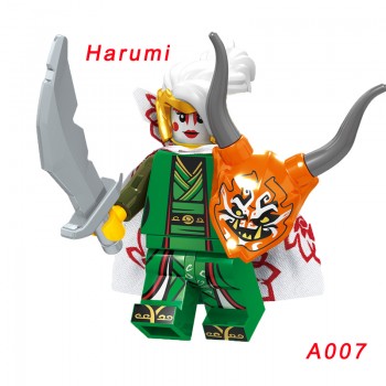 Legoingly Ninja Building Blocks Ninjagoes Chew Toy Wu Lloyd Iron Baron Master Of The Golden Dragon Harumi Muzzle Christmas Toys