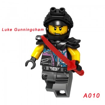 Legoingly Ninja Building Blocks Ninjagoes Chew Toy Wu Lloyd Iron Baron Master Of The Golden Dragon Harumi Muzzle Christmas Toys