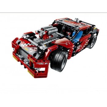 Race Truck Car 2 In 1 Transformable Model Building Block Sets Decool 3360 DIY Toys Compatible With Legoe  toys for children