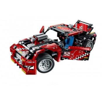 Race Truck Car 2 In 1 Transformable Model Building Block Sets Decool 3360 DIY Toys Compatible With Legoe  toys for children