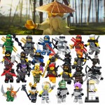 New Legoing Ninjago Figures Blocks Garmaoon Nya Jay Zane Kai Cole Harumi Samurai X Action Figures Ninjago Legoings Toy amp; Hobbies