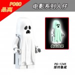 For legoing Halloween Grinch Christmas The Horror Theme Movie Figures ghost monster Warrior Jason Building Blocks Children Toys