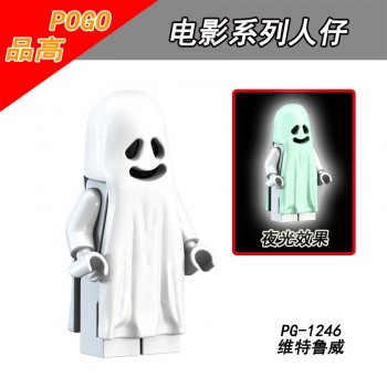 For legoing Halloween Grinch Christmas The Horror Theme Movie Figures ghost monster Warrior Jason Building Blocks Children Toys