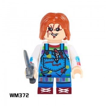 For legoing Halloween Grinch Christmas The Horror Theme Movie Figures ghost monster Warrior Jason Building Blocks Children Toys