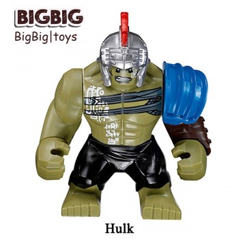Giant LegoING Duplos Building Blocks  Super Heroes Avengers Infinity War Thanos Hulk Iron Man Spiderman Compatible with LegoING