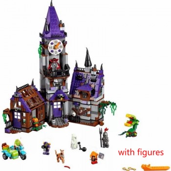 Scooby Doo Mystery Mansion Building Bricks Educational Toys for Children Compatible Legoings Figures 75904 Model Toys Gift